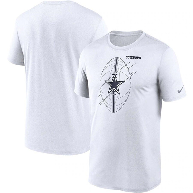 Men's Dallas Cowboys White Legend Icon Performance T-ShirtShirt